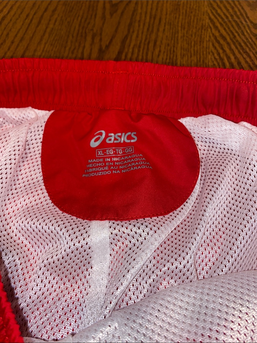 ASICS Red Trackpants - Picture 4 of 6
